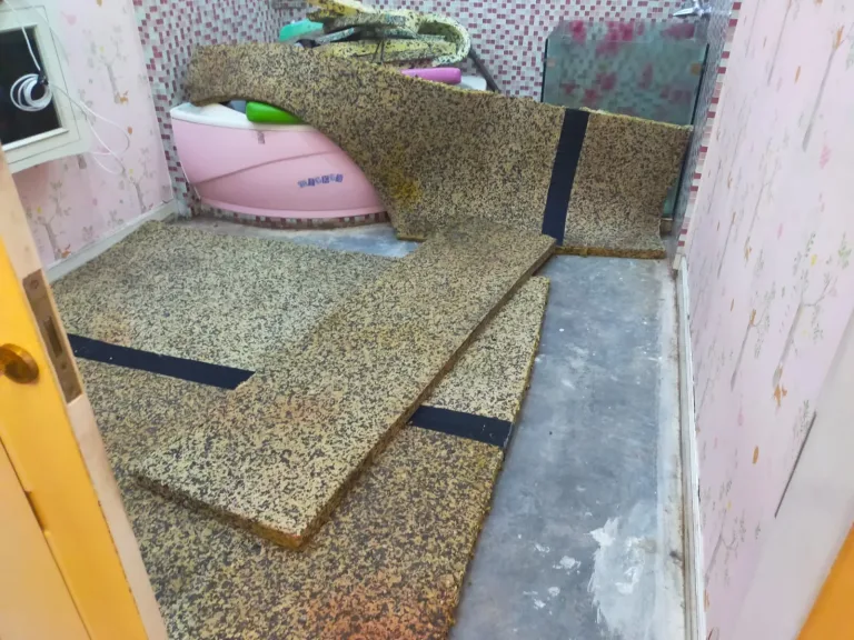 Proses ganti kulit matras jakarta dan pemasangan busa rebonded mom n jo