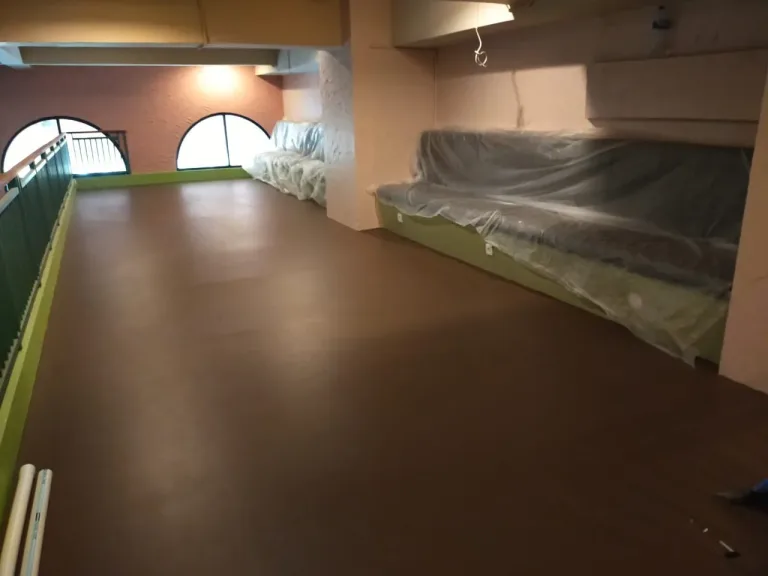 pemasangan custom sofa cafe tangerang selatan dan jakarta